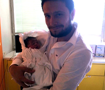 Todor Yonov pynm otcem, narodil se mu syn Alex. Gratulujeme!