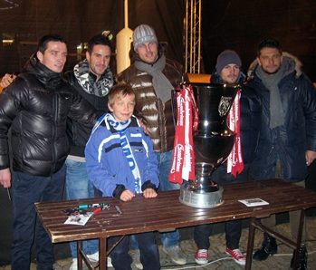 Teka za Trophy Tour na Hornm nmst ve Znojm