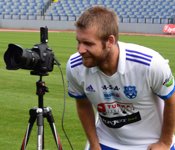 Na Mstskm stadionu probhlo focen A-tmu (Foto + Video)