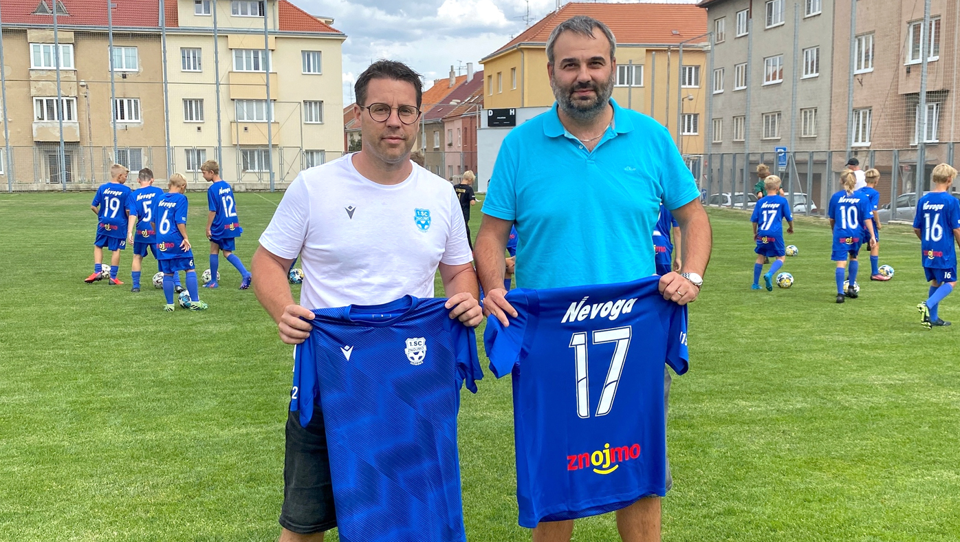 Hlavnm partnerem 1. SC Znojmo - mlde se stv Nevoga